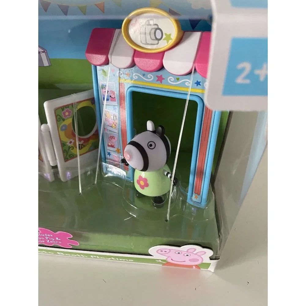 Peppa Pig Photo Booth Playtime Playset Peppa Pig & Zoe Zebra‎ NEW Sealed